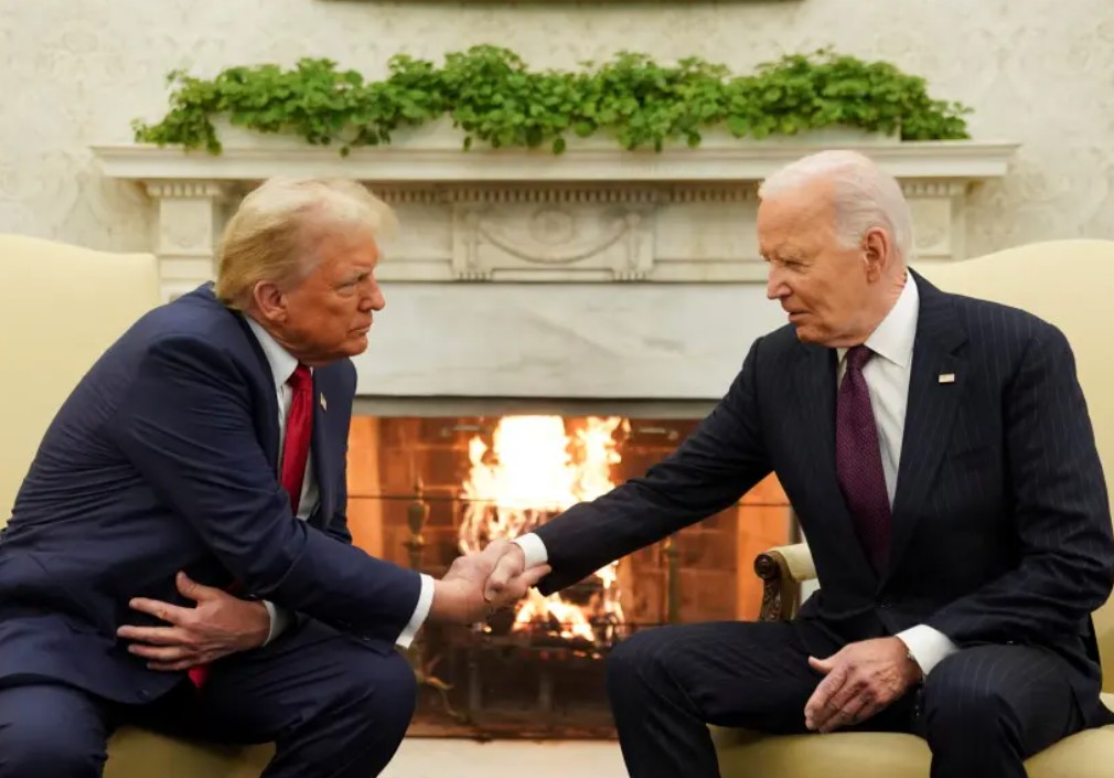 PRES TRUMP AND BIDEN